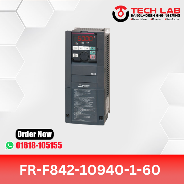 Mitsubishi VFD FR-F842-10940-1-60 (~560 kW / ~750 HP) – FR-F800 / F800E Series