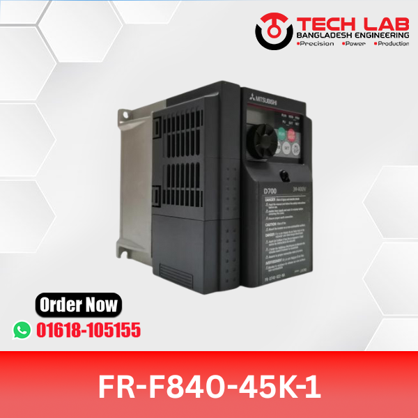 Mitsubishi VFD FR-F840-45K-1 (45kW / 60HP) – FR-F800 Series
