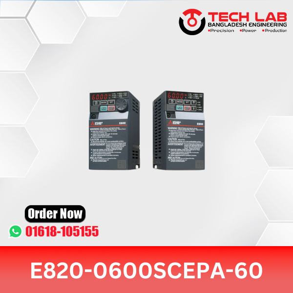 Mitsubishi VFD FR-E820-0600SCEPA-60 (15kW / 20HP) – FR-E800 Series