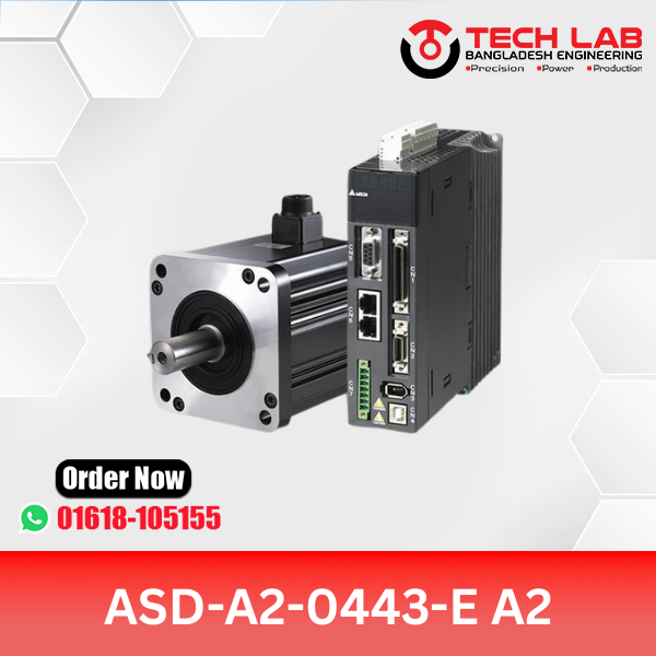 Delta ASD-A2-0443-E A2 | 750W EtherCAT Servo Drive | ASDA-A2 Series